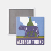 Albergo Torino Magneet (Voorkant / Achterkant)