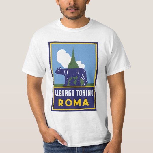 Albergo Torino Roma T-shirt (Voorkant)