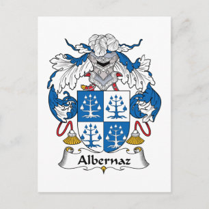 Albernaz Family Crest Briefkaart