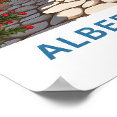 Alberobello Italië Reisprint Poster (Hoek)