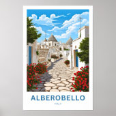 Alberobello Italië Reisprint Poster (Voorkant)