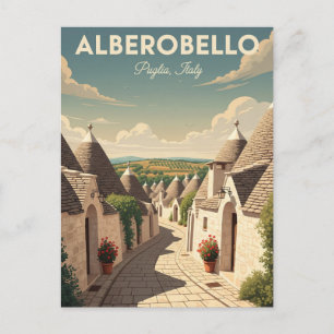  Alberobello Italië Trulli huizen Reizen Briefkaart