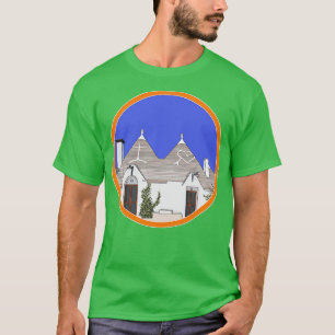 Alberobello Trulli Bari Trullo Italië 1 T-shirt