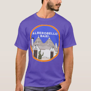 Alberobello Trulli Bari Trullo Italië T-shirt