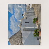 Alberobello Trulli House - Italië Jigzaag Puzzle Legpuzzel (Verticaal)
