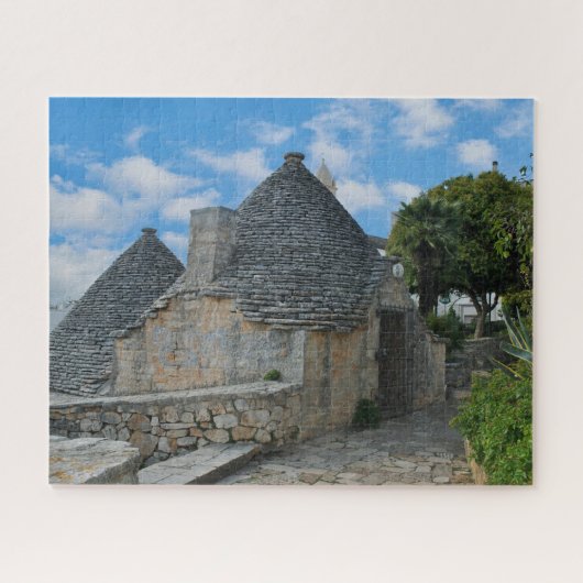 Alberobello Trulli House - Italië - puzzel (Horizontaal)