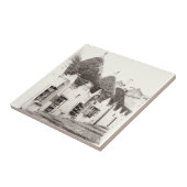 Alberobello trulli in Apulië Tegeltje (Zijkant)