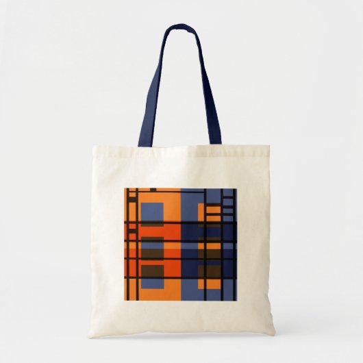 Albers & Mondrian Tote Bag (Voorkant)