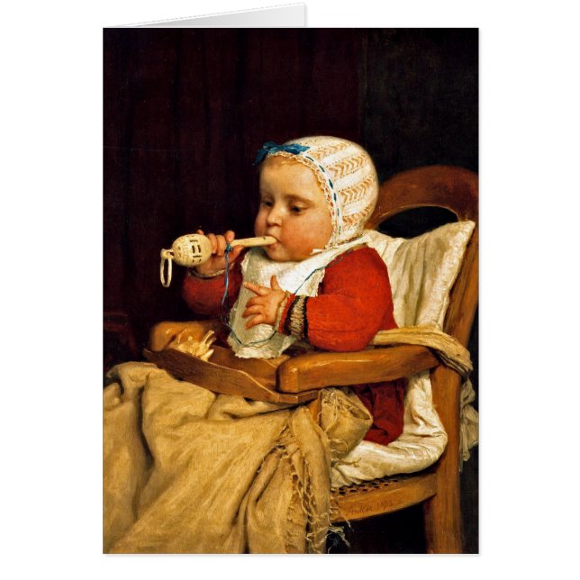 Albert Anker - De kleine muzikant (Voorkant)