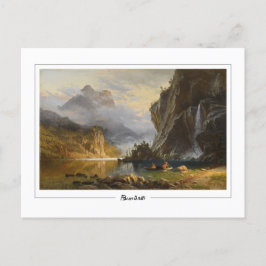 Albert Bierstadt #108 - Kunstmatig Briefkaart