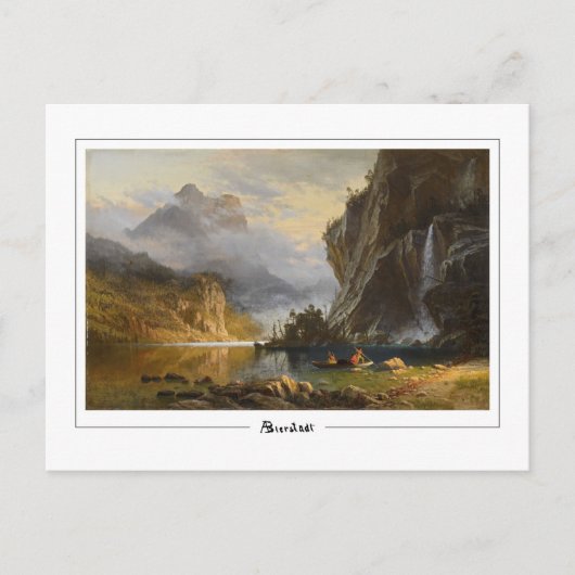 Albert Bierstadt #108 - Kunstmatig Briefkaart (Voorkant)