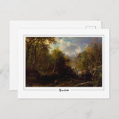 Albert Bierstadt #109 - Kunstposter Briefkaart (Voorkant / Achterkant)