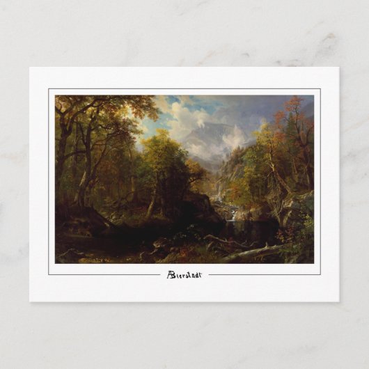 Albert Bierstadt #109 - Kunstposter Briefkaart (Voorkant)