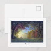 Albert Bierstadt #134 - Kunstkaart Briefkaart (Voorkant / Achterkant)