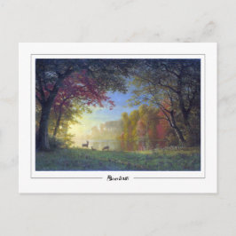 Albert Bierstadt #134 - Kunstkaart Briefkaart