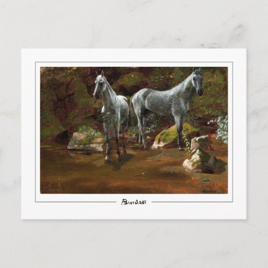 Albert Bierstadt #149 - Kunstmatig Briefkaart (Voorkant)