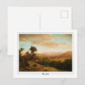 Albert Bierstadt #14 - Kunstmatig Briefkaart (Voorkant / Achterkant)