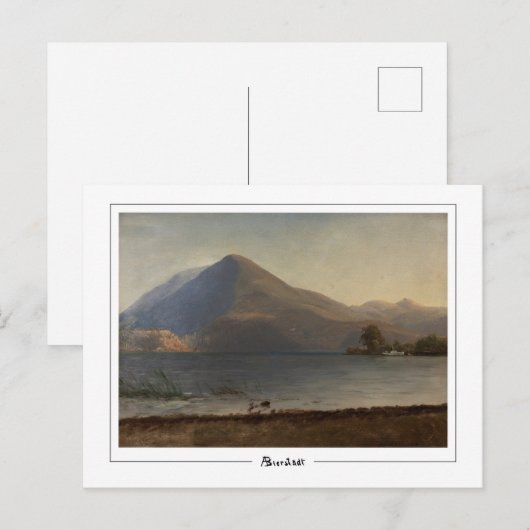 Albert Bierstadt #213 - Kunstmatig Briefkaart (Voorkant / Achterkant)
