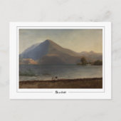 Albert Bierstadt #213 - Kunstmatig Briefkaart (Voorkant)