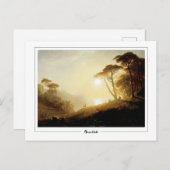 Albert Bierstadt #224 - Kunstmatig Briefkaart (Voorkant / Achterkant)