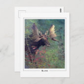 Albert Bierstadt #225 - Kunstmatig Briefkaart (Voorkant / Achterkant)