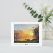 Albert Bierstadt #229 - Kunstkaart Briefkaart (Staand voorkant)
