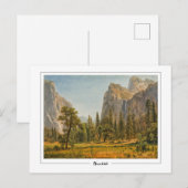 Albert Bierstadt #261 - Kunstkaart Briefkaart (Voorkant / Achterkant)