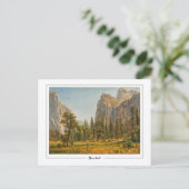Albert Bierstadt #261 - Kunstmatig Briefkaart (Staand voorkant)