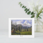 Albert Bierstadt #271 - Kunstkaart Briefkaart (Staand voorkant)