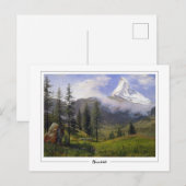 Albert Bierstadt #271 - Kunstkaart Briefkaart (Voorkant / Achterkant)