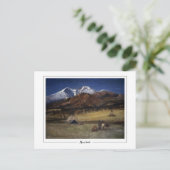 Albert Bierstadt #287 - Kunstmatig Briefkaart (Staand voorkant)