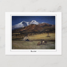 Albert Bierstadt #287 - Kunstposter Briefkaart