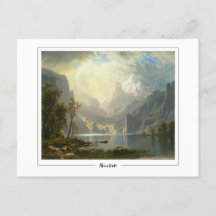 Albert Bierstadt #298 - Kunstmatig Briefkaart