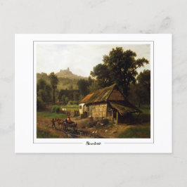 Albert Bierstadt #299 - Kunstmatig Briefkaart