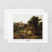 Albert Bierstadt #299 - Kunstmatig Briefkaart (Voorkant / Achterkant)