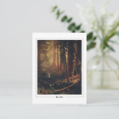 Albert Bierstadt #4 - Briefkaart met fijne kunst (Staand voorkant)