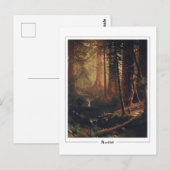 Albert Bierstadt #4 - Kunstpostkaart Briefkaart (Voorkant / Achterkant)