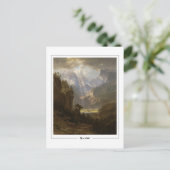 Albert Bierstadt #52 - Kunstmatig Briefkaart (Staand voorkant)