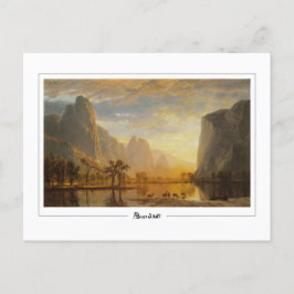 Albert Bierstadt #86 - Kunstmatig Briefkaart