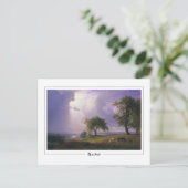 Albert Bierstadt #99 - Briefkaart met fijne kunst (Staand voorkant)