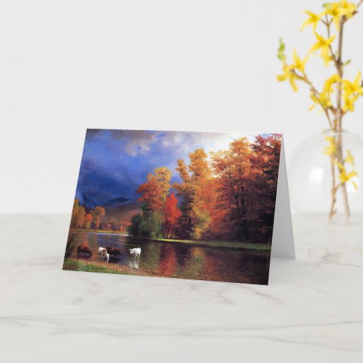 Albert Bierstadt - Aan de Saco Kaart (Gele Bloem)