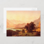 Albert Bierstadt Bernese Alps 1859 Briefkaart (Voorkant / Achterkant)