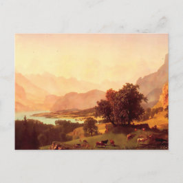 Albert Bierstadt Bernese Alps 1859 Briefkaart