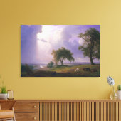 Albert Bierstadt California Spring Canvas Afdruk (Insitu (Woonkamer))