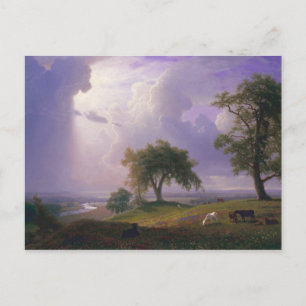 Albert Bierstadt California Spring Cattle Briefkaart