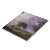 Albert Bierstadt - California Spring Tegeltje (Zijkant)