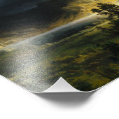 Albert Bierstadt - Een Storm in het Rocky-gebergte Foto Afdruk (Hoek)