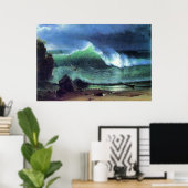 Albert Bierstadt, Emerald Zee Poster (Thuiskantoor)