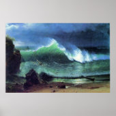 Albert Bierstadt, Emerald Zee Poster (Voorkant)
