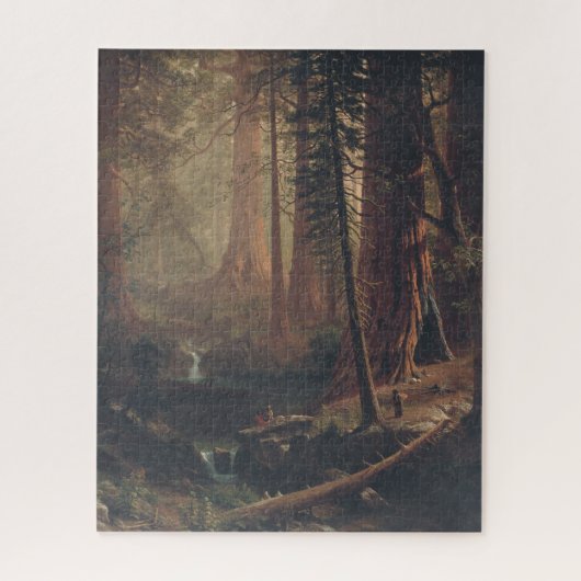 Albert Bierstadt Giant Redwood Trees uit Californi Legpuzzel (Verticaal)